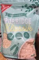 Mängden socker i Hafermahlzeit Porridge Klassik