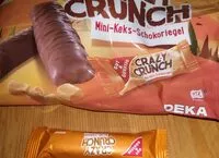 Mängden socker i Crazy Crunch Schokoriegel