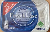 Mängden socker i Frischkäse pur