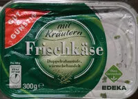 Mängden socker i Frischkäse mit Kräutern
