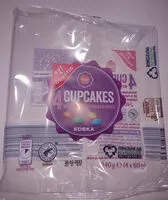 Mängden socker i 4 Cupcakes