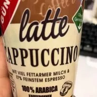 Mängden socker i Latte Cappuccino