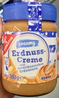 Mängden socker i Erdnuss-Creme - creamy
