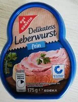 Mängden socker i Delikatess Leberwurst, fein