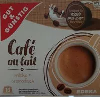 Mängden socker i Café au lait