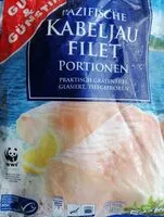 Mängden socker i Pazifische Kabeljaufilet Portionen