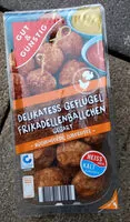 Mängden socker i Delikatess Geflügel frikadellenbällchen gegart