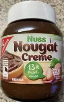 Mängden socker i Nuss-Nougat-Creme