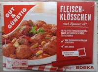 Mängden socker i Fleisch-Klösschen