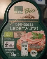 Mängden socker i Delikatessleberwurst