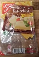 Mängden socker i Milder Butterkäse