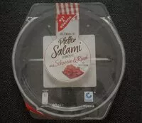 Mängden socker i Pfeffer Salami geräuchert aus Schwein & Rind