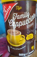 Mängden socker i Family Cappuccino Schoko