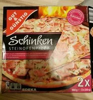 Mängden socker i Schinken Steinofenpizza