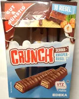 Mängden socker i Crunch Schoko-Knusperriegel