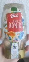 Mängden socker i Bio Land Honig