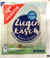 Mängden socker i Ziegenkäse am Stück
