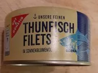Mängden socker i Thunfisch Filets in Sonnenblumenöl