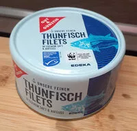 Mängden socker i Thunfischfilets im eigenen Saft & Aufguss