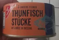Mängden socker i Thunfisch Stücke mit Gemüse