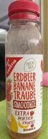 Mängden socker i Erdbeer Banane Traube Smoothie