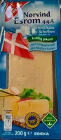 Mängden socker i Esrom Norvind Käse