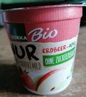 Mängden socker i NUR Fruchtjoghurt mild Erdbeere - Apfel