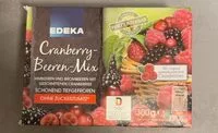 Mängden socker i Cranberry Beeren Mix