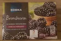 Mängden socker i Edeka Brombeeren Tiefgefroren
