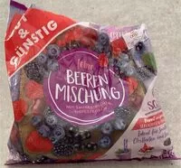 Mängden socker i Früchte mischung tiefgefroren