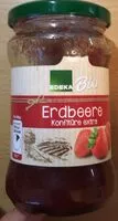 Mängden socker i Erdbeer Konfitüre extra
