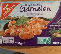 Mängden socker i King prawns