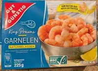 Mängden socker i Garnelen Naturbelassen