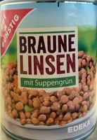 Mängden socker i Linsen mit Suppengrün