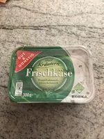 Mängden socker i Frischkäse Doppelrahmstufe