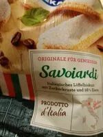 Mängden socker i Savoiardi