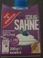 Mängden socker i Sahne