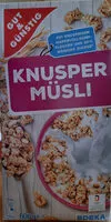 Mängden socker i Knuspermüsli