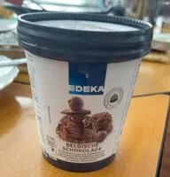 Mängden socker i belgische Schokolade Eis