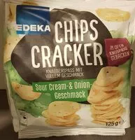 Mängden socker i Chips-Cracker Sour Cream & Onion