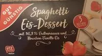 Mängden socker i Spaghetti Eis-Dessert