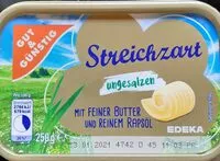 Mängden socker i Streichzart ungesalzen