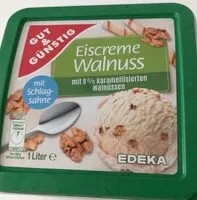 Mängden socker i EiscremeWalnuss