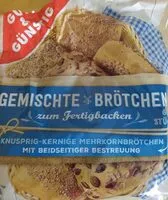 Mängden socker i Gemischte Brötchen