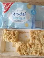 Mängden socker i Streuselkuchen