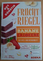 Mängden socker i Fruchtriegel