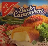 Mängden socker i Back-Camembert