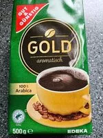 Mängden socker i Kaffee Gold