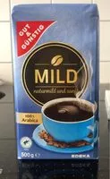 Mängden socker i Kaffee mild