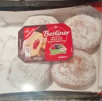 Mängden socker i Berliner
